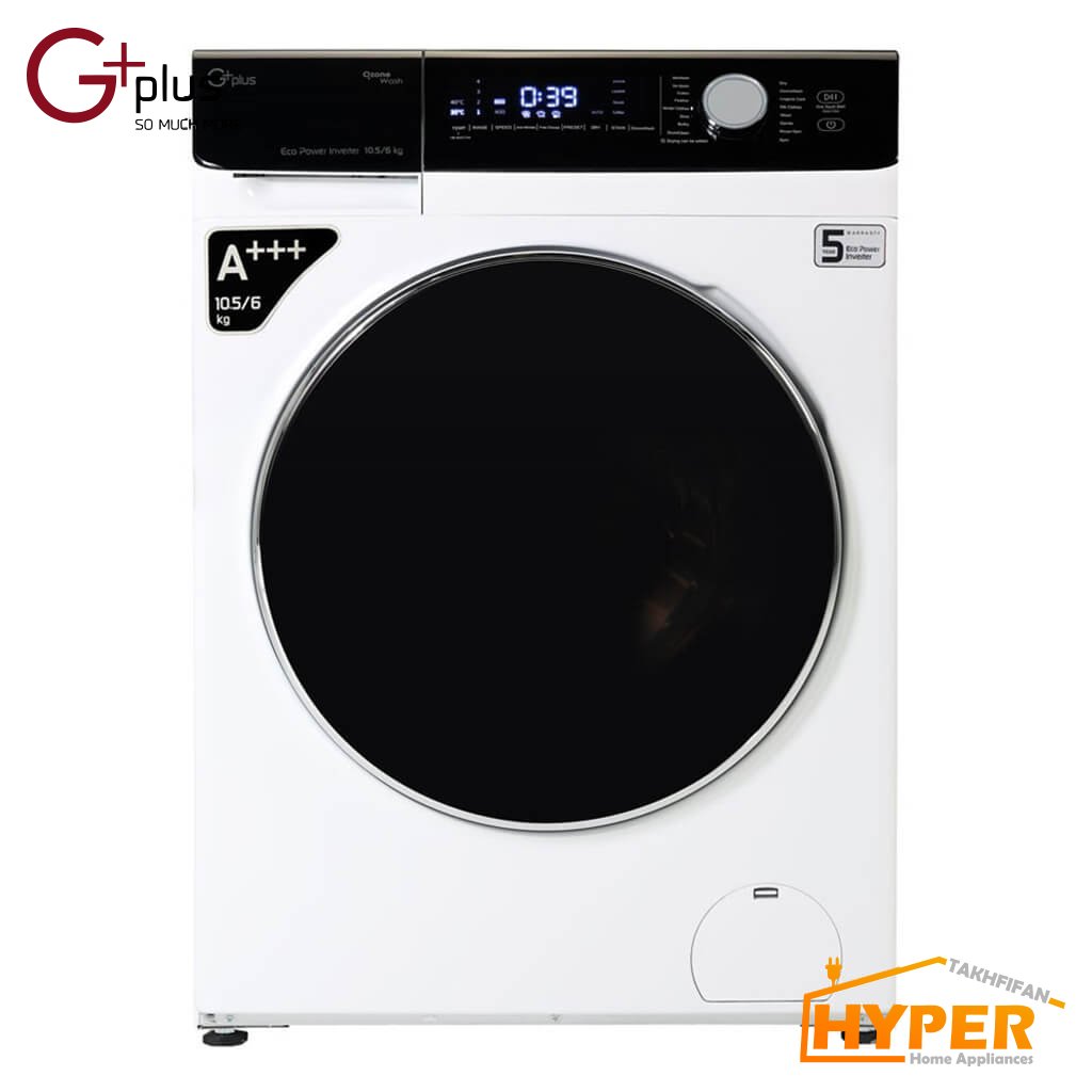 ماشین لباسشویی جی پلاس GWM-MD1059W
