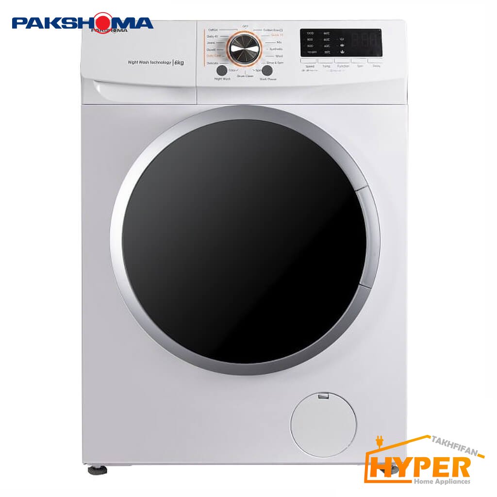 ماشین لباسشویی پاکشوما UWF-20801 WT